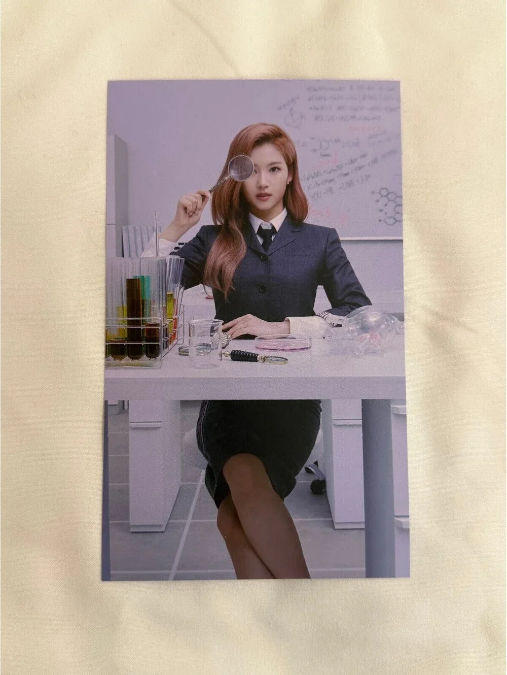 Twice Sana FORMULA OF LOVE Target Exclusive Ruler Postcard